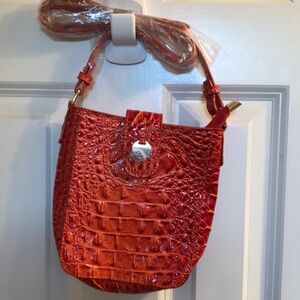 Cross body purse  this was a gift never used not real crocodile but looks it